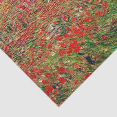 Vincent van Gogh - Poppy Field Tissuepapier (Detail)