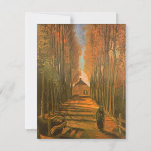 Vincent van Gogh - Populierenlaan in de herfst