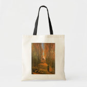 Vincent van Gogh - Populierenlaan in de herfst Tote Bag (Voorkant)