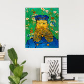Vincent van Gogh Portrait of Joseph Roulin Poster (Thuiskantoor)
