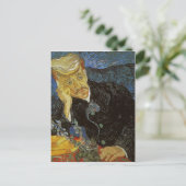 Vincent van Gogh Portrait van Dr. Gachet was besch Briefkaart (Staand voorkant)