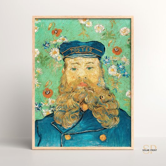 Vincent van Gogh Portret Postman Joseph Roulin Poster