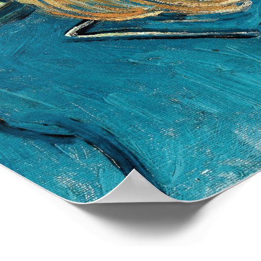 Vincent van Gogh Portret Postman Joseph Roulin Poster (Hoek)