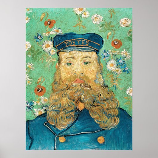 Vincent van Gogh Portret Postman Joseph Roulin Poster (Voorkant)