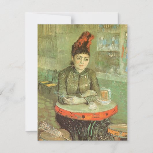 Vincent van Gogh - Portret van Agostina Segatori (Voorkant)