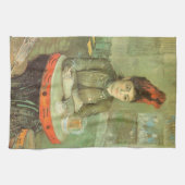 Vincent van Gogh - Portret van Agostina Segatori Theedoek (Horizontaal)