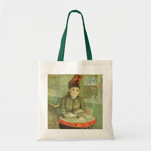 Vincent van Gogh - Portret van Agostina Segatori Tote Bag (Voorkant)