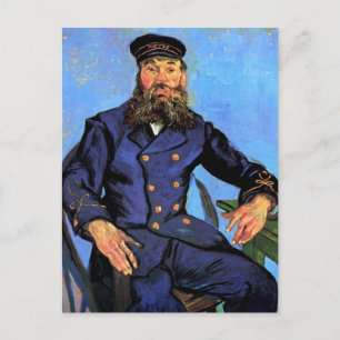 Vincent Van Gogh - Portret van de postbode Briefkaart