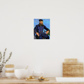 Vincent Van Gogh - Portret van de postbode Poster (Keuken)