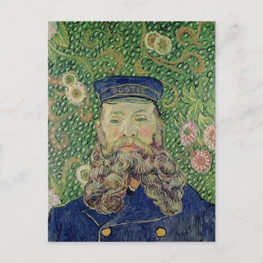 Vincent van Gogh | Portret van de Postman Briefkaart (Voorkant)