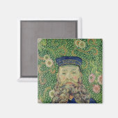 Vincent van Gogh | Portret van de Postman Magneet (Voorkant / Achterkant)