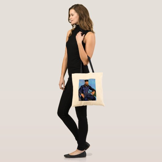 Vincent van Gogh - portret van de postman Tote Bag (Voorkant (model))