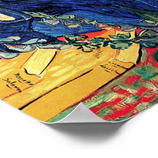 Vincent van Gogh - portret van Doctor Gachet Poster (Hoek)