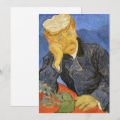 Vincent Van Gogh - Portret van Doctor Paul Gachet Kaart (Voorkant / Achterkant)