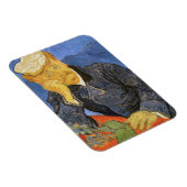 Vincent Van Gogh - Portret van Doctor Paul Gachet Magneet (Rechterzijde)