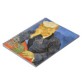Vincent Van Gogh - Portret van Doctor Paul Gachet Notitieboek (Linkerzijde)