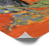 Vincent Van Gogh - Portret van Doctor Paul Gachet Poster (Hoek)