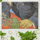 Vincent Van Gogh - Portret van Doctor Paul Gachet Theedoek (Gevouwen)