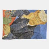 Vincent Van Gogh - Portret van Doctor Paul Gachet Theedoek (Horizontaal)