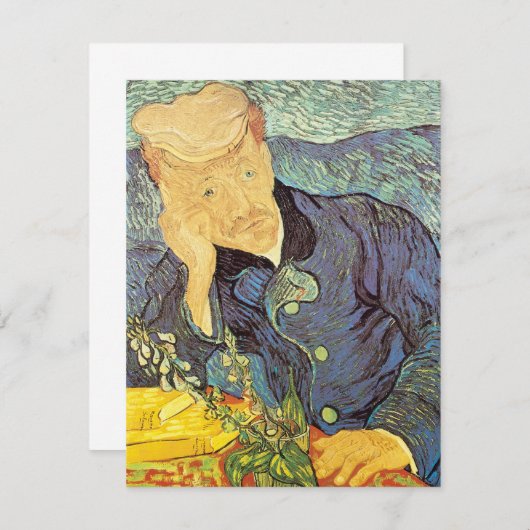 Vincent van Gogh - Portret van dokter Gachet (Voorkant / Achterkant)