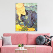Vincent van Gogh - Portret van dokter Gachet Canvas Afdruk (Insitu (Woonkamer))