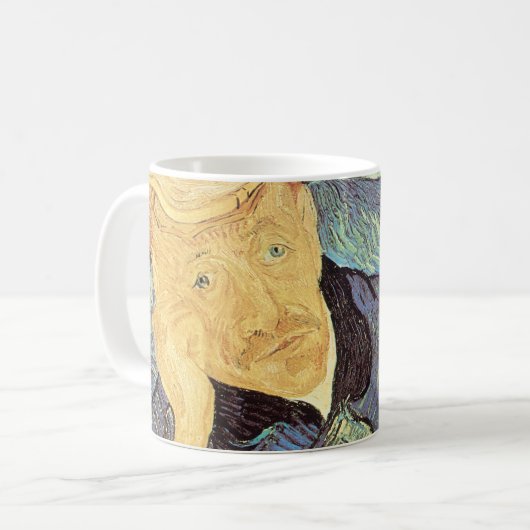 Vincent van Gogh - Portret van dokter Gachet Koffiemok (Voorkant links)