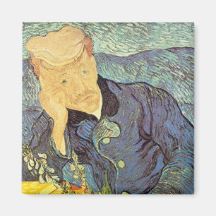 Vincent van Gogh - Portret van dokter Gachet Magneet