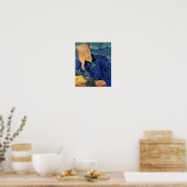Vincent Van Gogh - Portret van dokter Gachet Poster (Keuken)