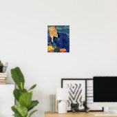 Vincent Van Gogh - Portret van dokter Gachet Poster (Thuiskantoor)
