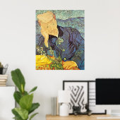 Vincent van Gogh - Portret van dokter Gachet Poster (Thuiskantoor)