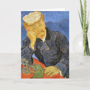 Vincent Van Gogh - Portret van dokter Paul Gachet Kaart