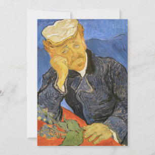 Vincent Van Gogh - Portret van dokter Paul Gachet Kaart