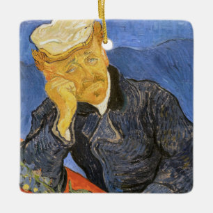 Vincent Van Gogh - Portret van dokter Paul Gachet Keramisch Ornament