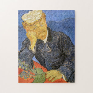 Vincent Van Gogh - Portret van dokter Paul Gachet Legpuzzel