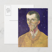 Vincent van Gogh | Portret van Eugene Boch 1888 Briefkaart (Voorkant / Achterkant)
