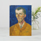 Vincent Van Gogh - Portret van Eugene Boch, Arles Kaart (Staand voorkant)