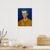Vincent Van Gogh - Portret van Eugene Boch, Arles Poster (Keuken)