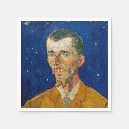 Vincent Van Gogh - Portret van Eugene Boch, Arles Servet (Voorkant)