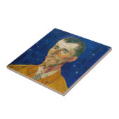 Vincent Van Gogh - Portret van Eugene Boch, Arles Tegeltje (Zijkant)