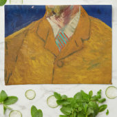 Vincent Van Gogh - Portret van Eugene Boch, Arles Theedoek (Gevouwen)