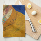 Vincent Van Gogh - Portret van Eugene Boch, Arles Theedoek (Quarter Fold)