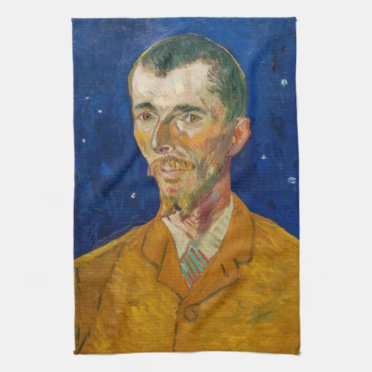 Vincent Van Gogh - Portret van Eugene Boch, Arles Theedoek (Verticaal)