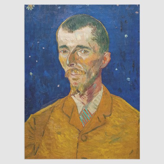 Vincent Van Gogh - Portret van Eugene Boch, Arles Tissuepapier