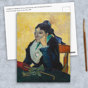 Vincent Van Gogh - Portret van Madame Ginoux Briefkaart