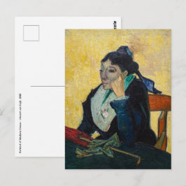 Vincent Van Gogh - Portret van Madame Ginoux Briefkaart