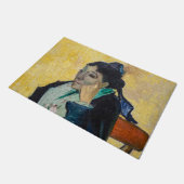 Vincent Van Gogh - Portret van Madame Ginoux Deurmat (Schuin)