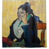 Vincent Van Gogh - Portret van Madame Ginoux Douchegordijn (Voorkant)