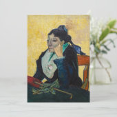Vincent Van Gogh - Portret van Madame Ginoux Kaart (Staand voorkant)