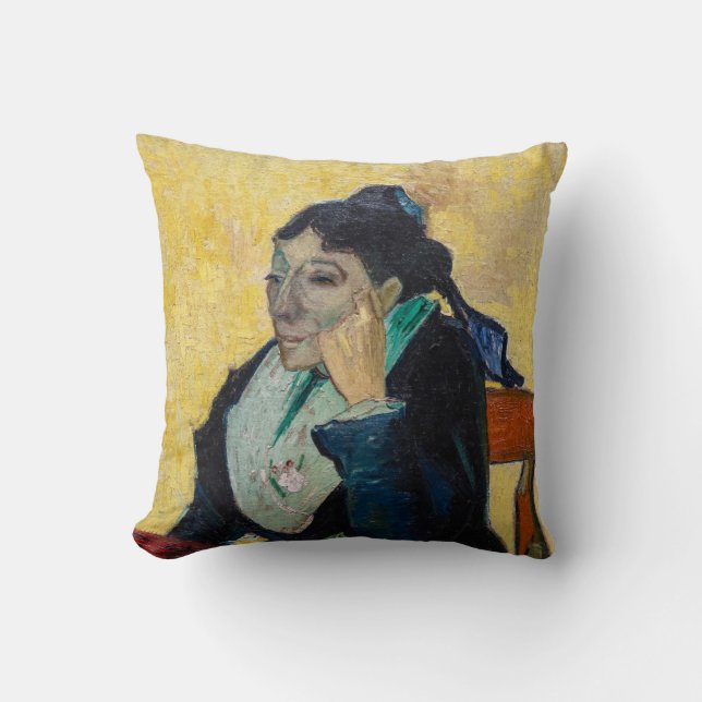 Vincent Van Gogh - Portret van Madame Ginoux Kussen (Voorkant)