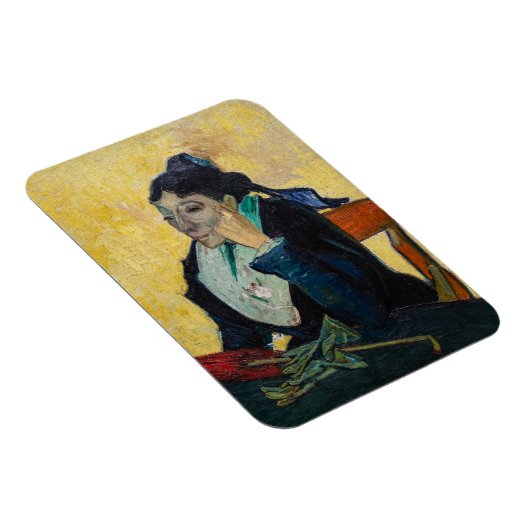 Vincent Van Gogh - Portret van Madame Ginoux Magneet (Rechterzijde)